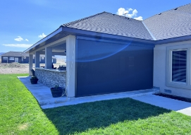 Patio shades to provide relief from the sun