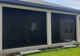 Patio shades to provide relief from the sun