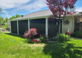 Patio shades to provide relief from the sun