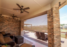 Sun shades for a patio